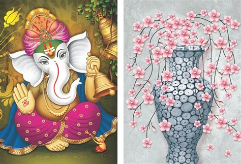 Eoi Marketing Combo Of 2 Beautiful Poster | Sparkle Paper Printing God ...