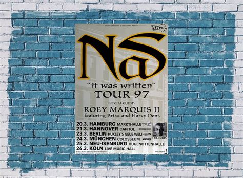 NaS - It Was Written, Tour 1997 - Konzertplakat, CA$ 157.05