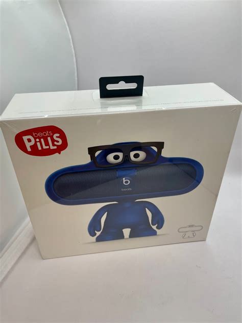 Beats by Dr. Dre Pill Dude Character Speaker Stand Holder - Blue - NEW ...