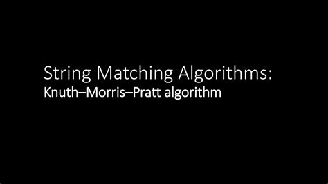 Image result for Sliding Window String Matching Algorithms