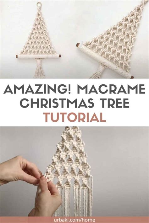 Image result for DIY Macrame Christmas Tree Tutorial