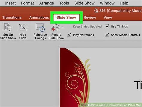 How to Reset Loop On PowerPoint 的图像结果