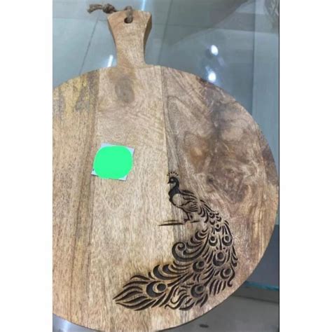 Wooden Chopping Board - Deer Printed Wooden Chopping Cutting Board ...