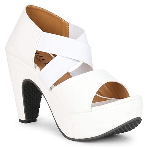 Buy Denill Womens And Girls White Fashion Sandal 5 UK at Amazon.in