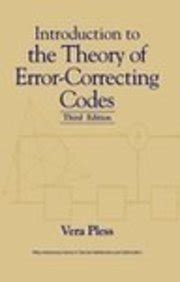 Buy Introduction To The Theory Of Error-Correcting Codes Book Online at ...