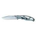 Gerber Locking Pocket Knife, Serrated, 3 In Blade 22-48443 | Zoro