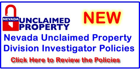 NV Unclaimed Property