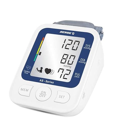 SenseQ by Accusure Fully Automatic Digital High Accuracy Blood Pressure ...