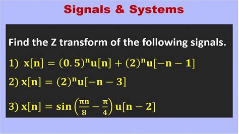 Image result for Basic Z-Transforms