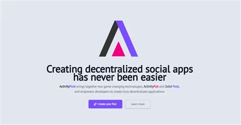 ActivityPods - Personal data spaces powered with ActivityPub