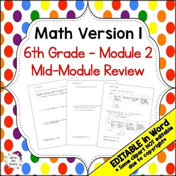 Image result for 6th Grade Math Module 2