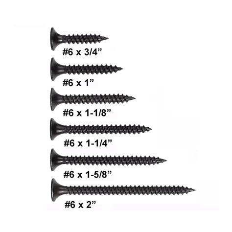 Drywall Screws Sizes