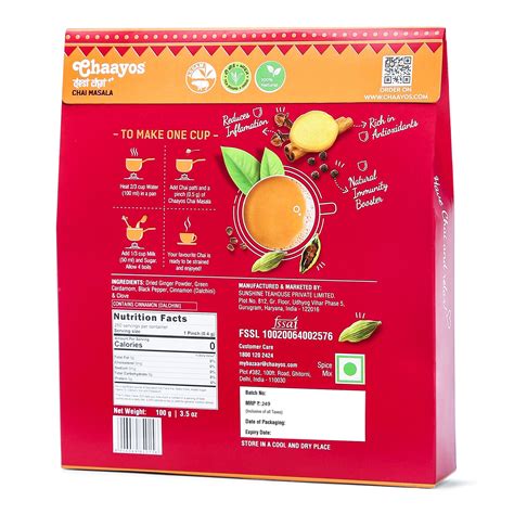 Buy Chaayos Chai Masala Online - Best Masala chai in India