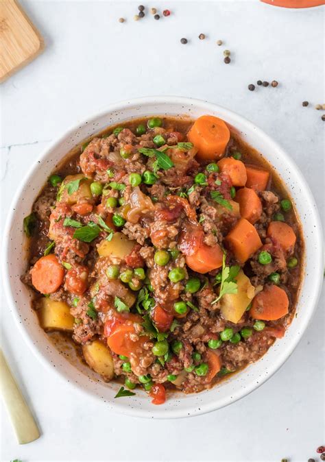 Ground Beef Stew Ground Beef Stew Dutch Oven Daddy