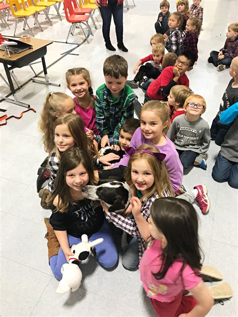 School Visits ('18- '19 school year) — PAWS and THINK!®