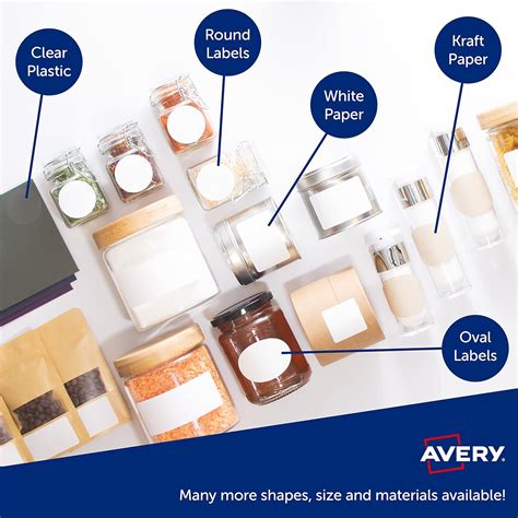 Buy Avery Self Adhesive Address Mailing Labels, Laser Printers, 21 ...