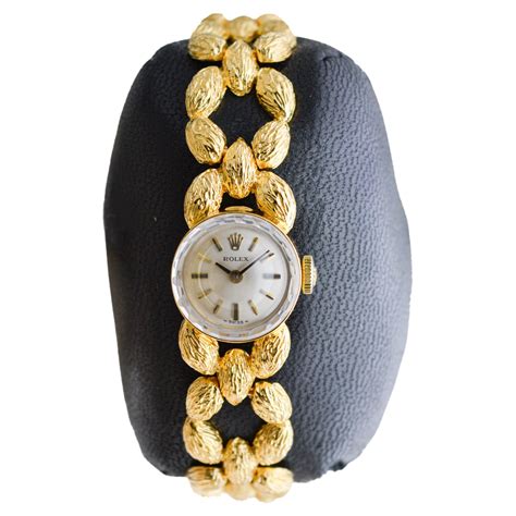 Rima Ladies 14Kt Solid Rose Gold Art Deco Ladies Watch with Ruby ...