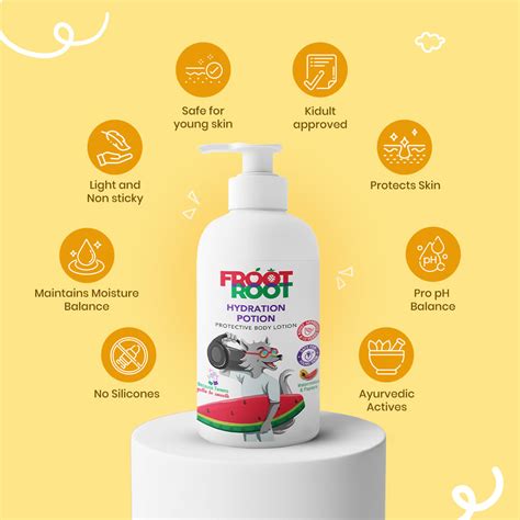 Buy Hydration Potion Body Lotion for Kids 5-12 Years – Froot Root