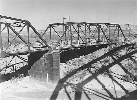 Railroad bridge over the San Pedro River in Benson | Arizona Memory Project