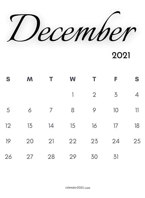 December 2021 Calendar Wallpapers - Top Free December 2021 Calendar ...