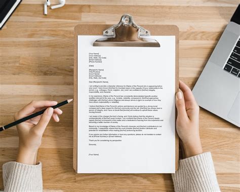 Character Reference Letter 的图像结果