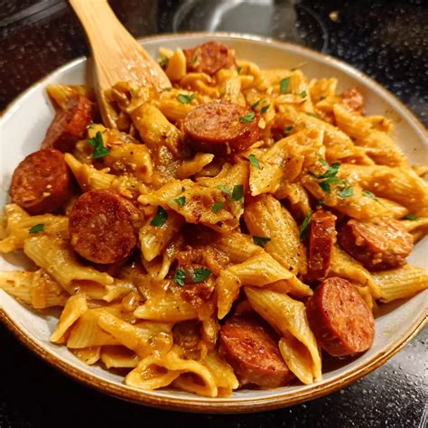 Creamy Cajun Sausage Pasta - Cooking Circuit