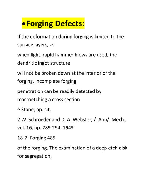 Image result for Forging Burst Defect