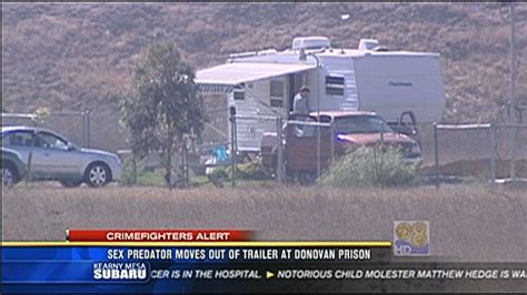 Sex predator moves out of trailer at Donovan state prison | cbs8.com