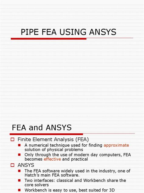Image result for Finite-Element Analysis Using Fe Pipe