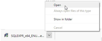 Installing SQL Server Express 的图像结果