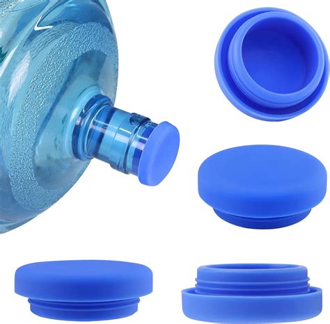 Buy 4 Pack-5 Gallon Water Jug Caps for 55mm Bottles, Reusable Water Jug ...