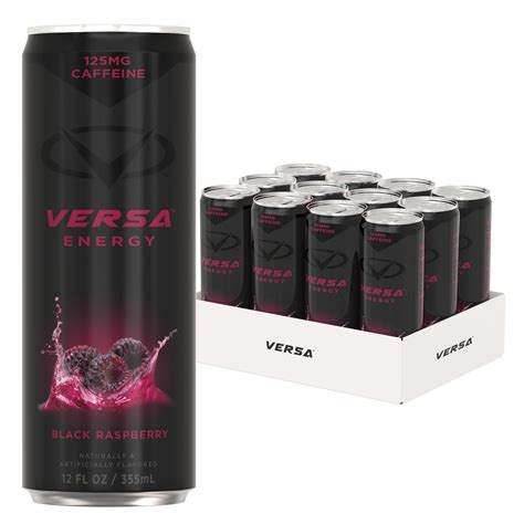 Buy PEScience VERSA Energy, Black Raspberry, Carbonated Sugar Free ...
