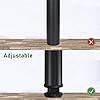 New Town Adjustable Metal Bench Legs, Coffee Table Leg, End Table Leg ...