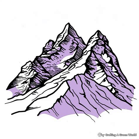 Purple Coloring Pages - Free & Printable!