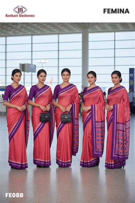 IQ15C - Uniform Sarees | Kothari Uniforms | Indian Queen