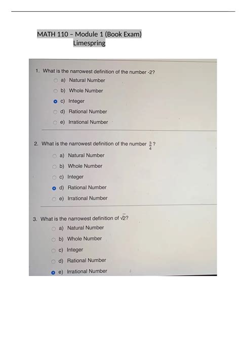 Image result for Lime Spring M110 Module 1 Exam