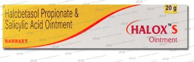 HALOX S OINTMENT 20 GM : View Price, Combination and Alternatives | Medkart