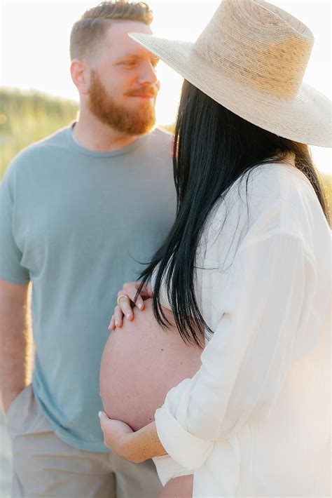 Magdalena Studios | Dreamy Coastal Maternity Portraits In South Jersey