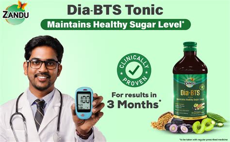 Buy Zandu Dia-BTS Tonic | Clinically Proven for results in 3 months ...