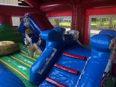 Barnyard Petting Zoo Inflatable Rental for Parties and Events