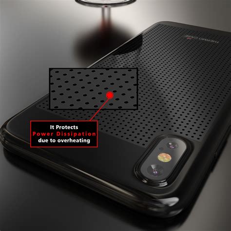 Vaku ® Apple iPhone X / XS Temperature Display Case + Ultra Thin ...