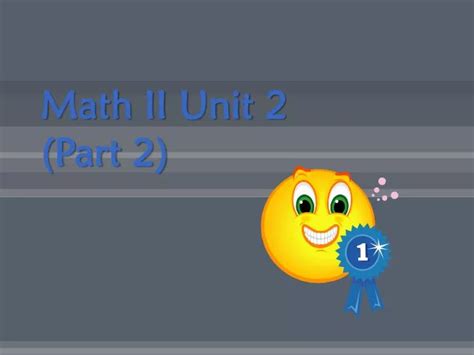 Image result for Math Unit Two