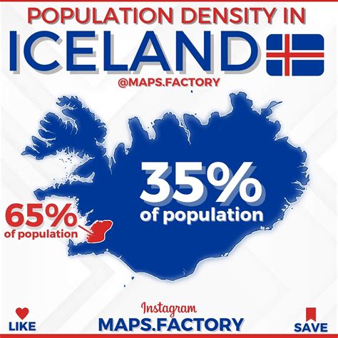 Population density in Iceland🇮🇸 : r/MapPorn
