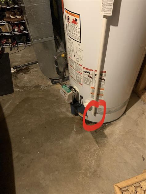 Is my water heater dripping? : r/Plumbing