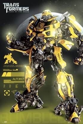 TRANSFORMERS 3 Bumblebee Profile Maxi Poster Photographic Paper ...