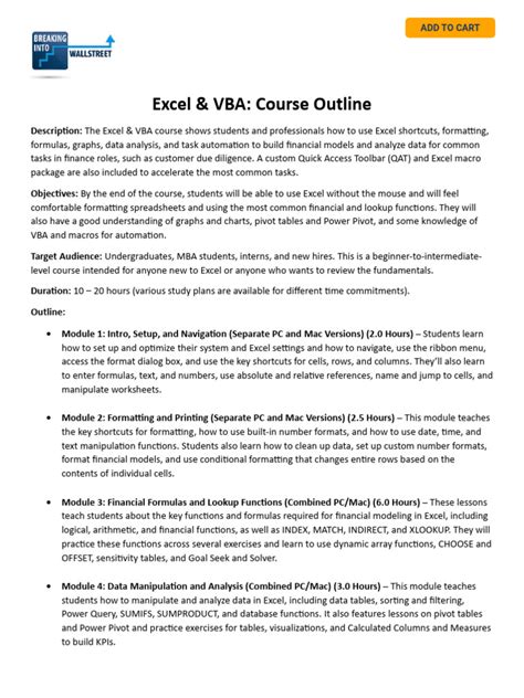 Image result for Excel VBA Code Outline