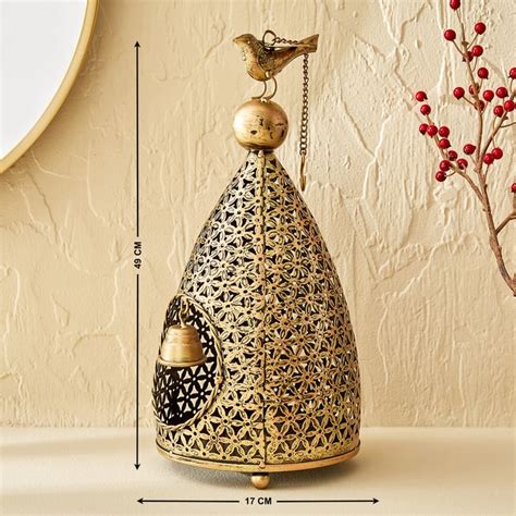 Buy Corsica Mystic India Metal Bird House T-Light Holder from Corsica ...