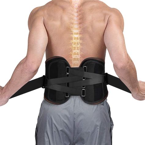 SZCLIMAX Lower Back Brace Pain Relief with Metal Pulley System – Lumbar ...