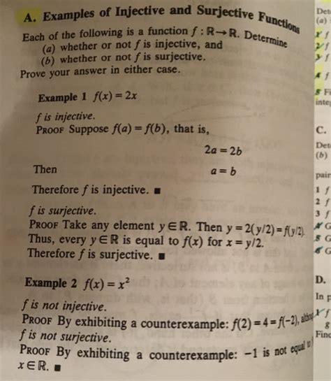 Image result for Abstract Algebra Injective Surjective