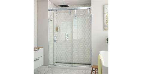 DreamLine SHDR-5060790-04 Avenue 56" - 60" W x 79" H Semi-Frameless ...